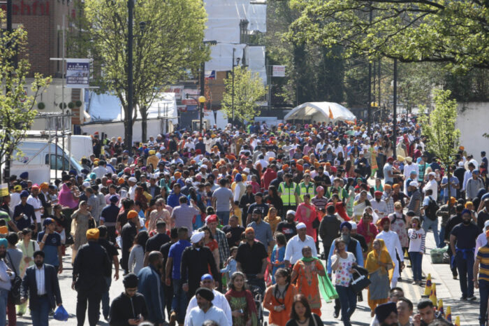 Southall Park event draws large crowds and leads to chaos and stampede