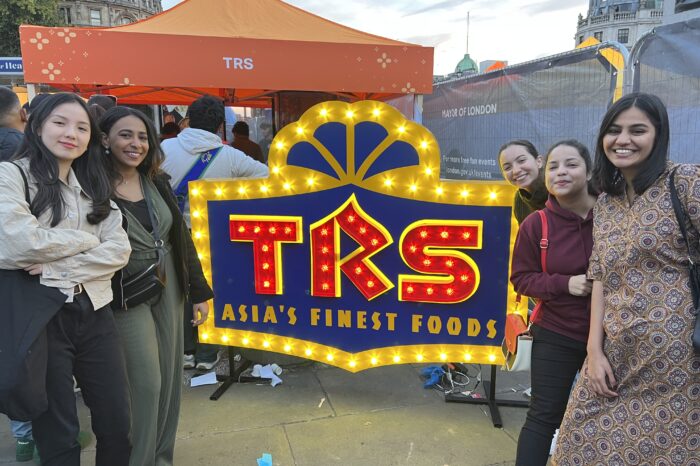 When TRS brought the taste of Diwali, to Trafalgar Square!