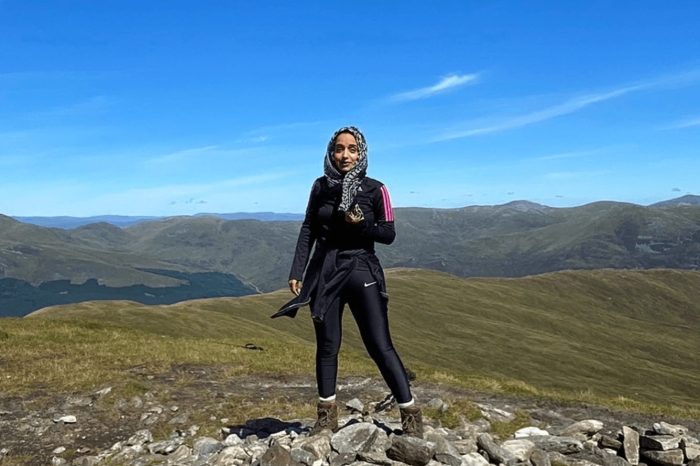 Glasgow mum Zahrah Mahmood installed as the president of Ramblers Scotland