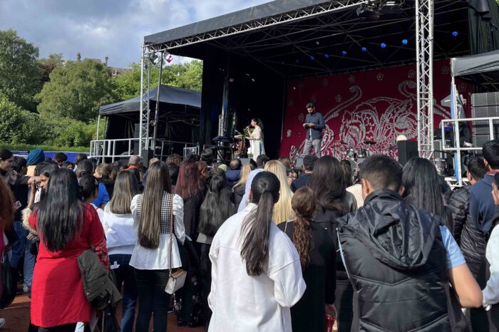 Thousands descend to Kelvingrove Park to attend the Glasgow Mela