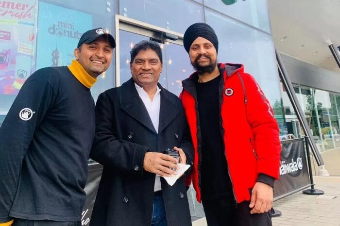 Bollywood icon Johnny Lever spotted enjoying Indian street food in Edinburgh