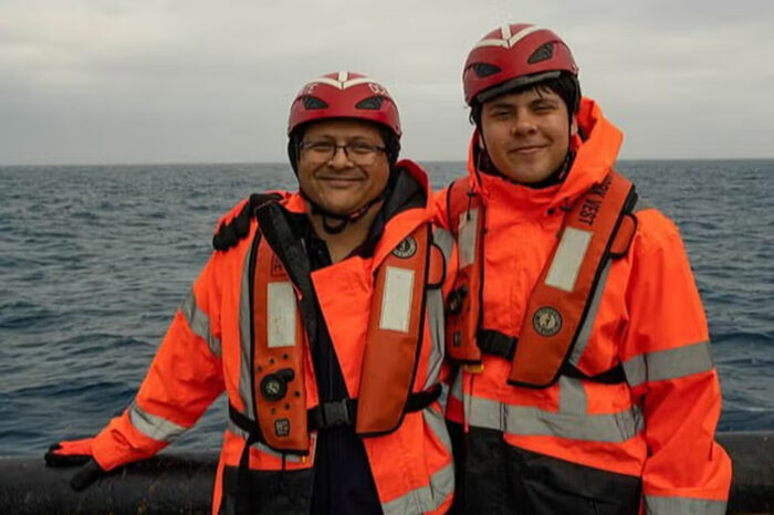 Chilling last picture shows the excitement on the faces of British Pakistani dad and son before boarding the doomed Titan sub