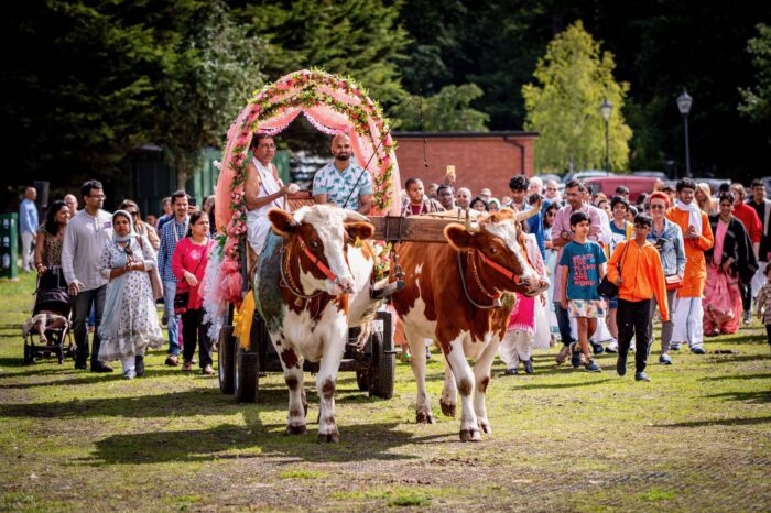 Krishna temple established by the Beatles’ George Harrison celebrates its 50th anniversary