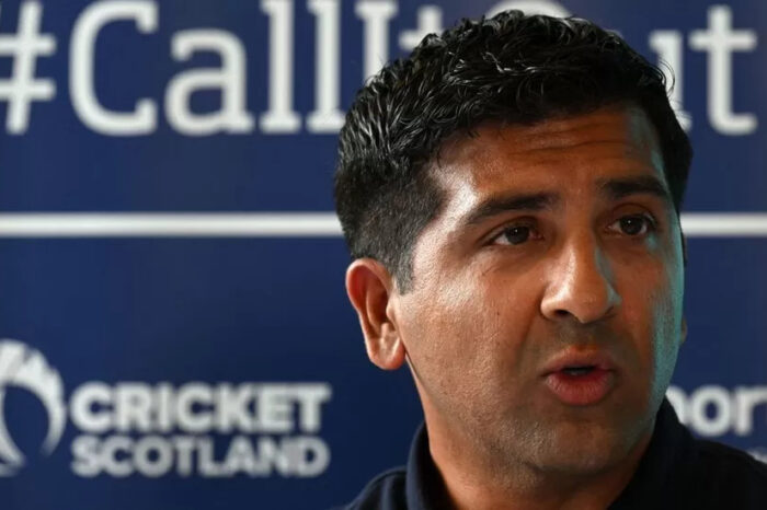 Former Scotland cricketer Majid Haq called ‘a f***** cheating p***’ whilst umpiring in Greenock