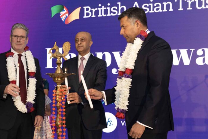 Sir Keir Starmer participates in Diwali celebration organised by the British Asian Trust