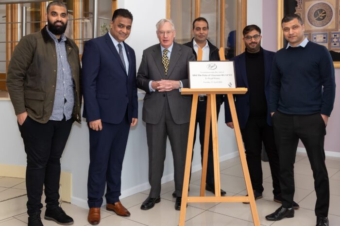 The Duke of Gloucester visits Regal House