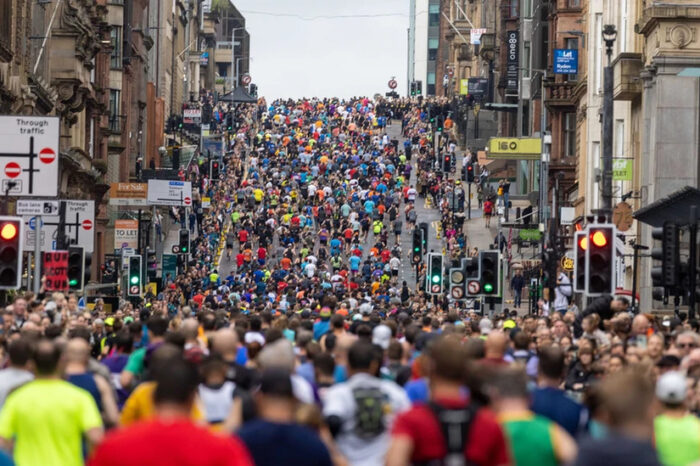Communities Unite for Gaza at the Great Scottish Run 2025