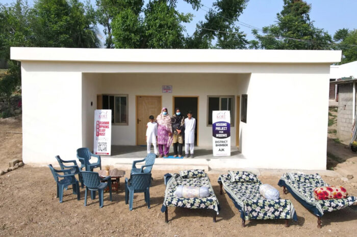 KORT builds new homes for widows in Pakistan