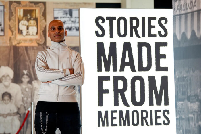 Asian Artist urges families to share their stories of growing up in the UK