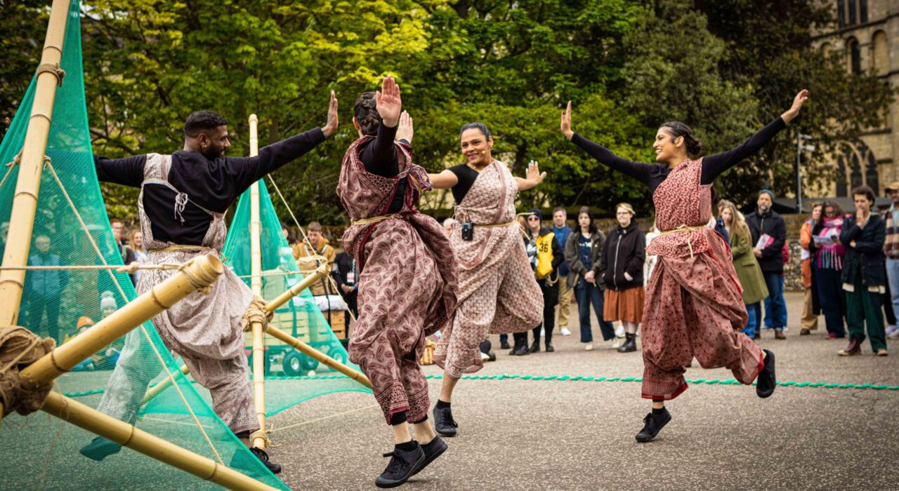 1 A Akademi’s ‘Pravaas’ a joyous, provocative and powerful exploration of climate migration told through ancient South Asian dance-min