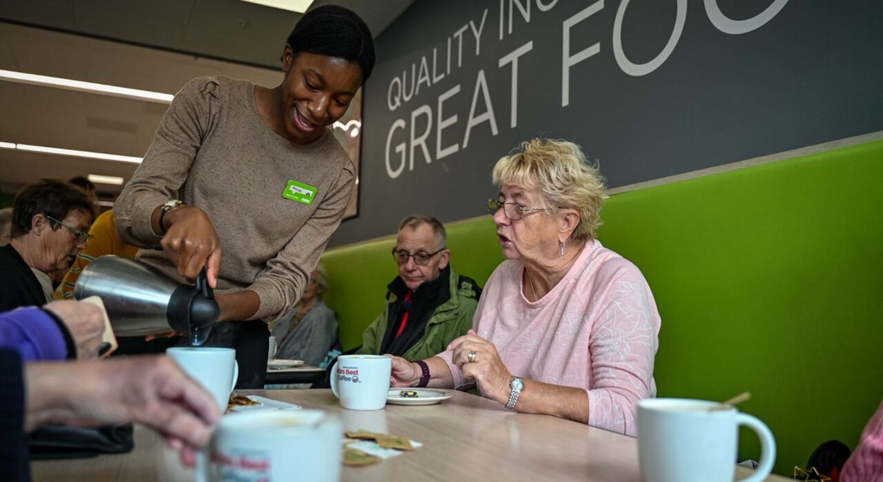 1 A Asda launches £1 cafe meal deal for over 60s to help with cost of living