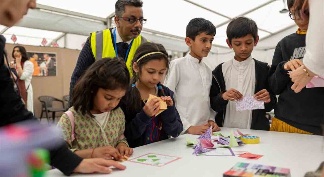 1 A BAPS Shri Swaminarayan Mandir celebrates the Coronation with the local community