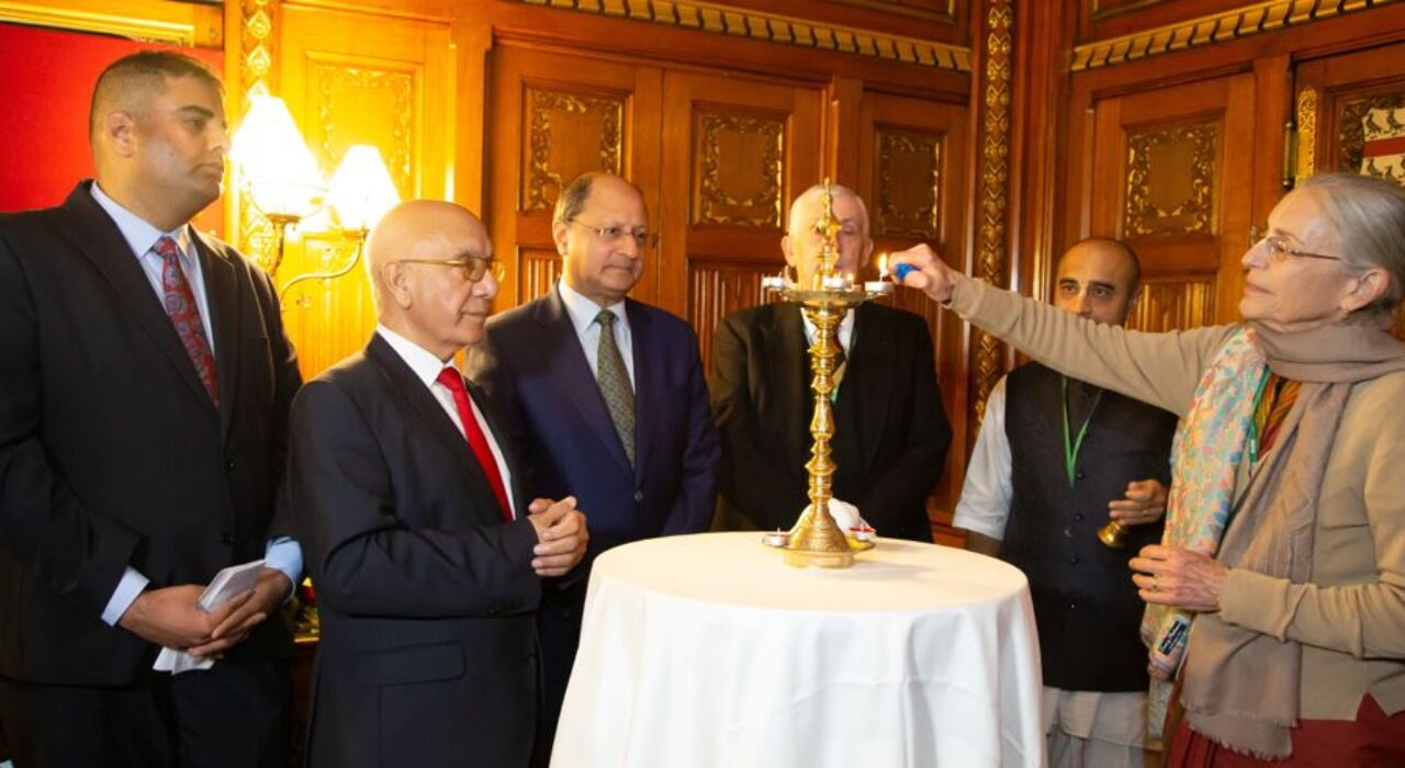 1 A British Parliament celebrates Diwali at a cross-party event
