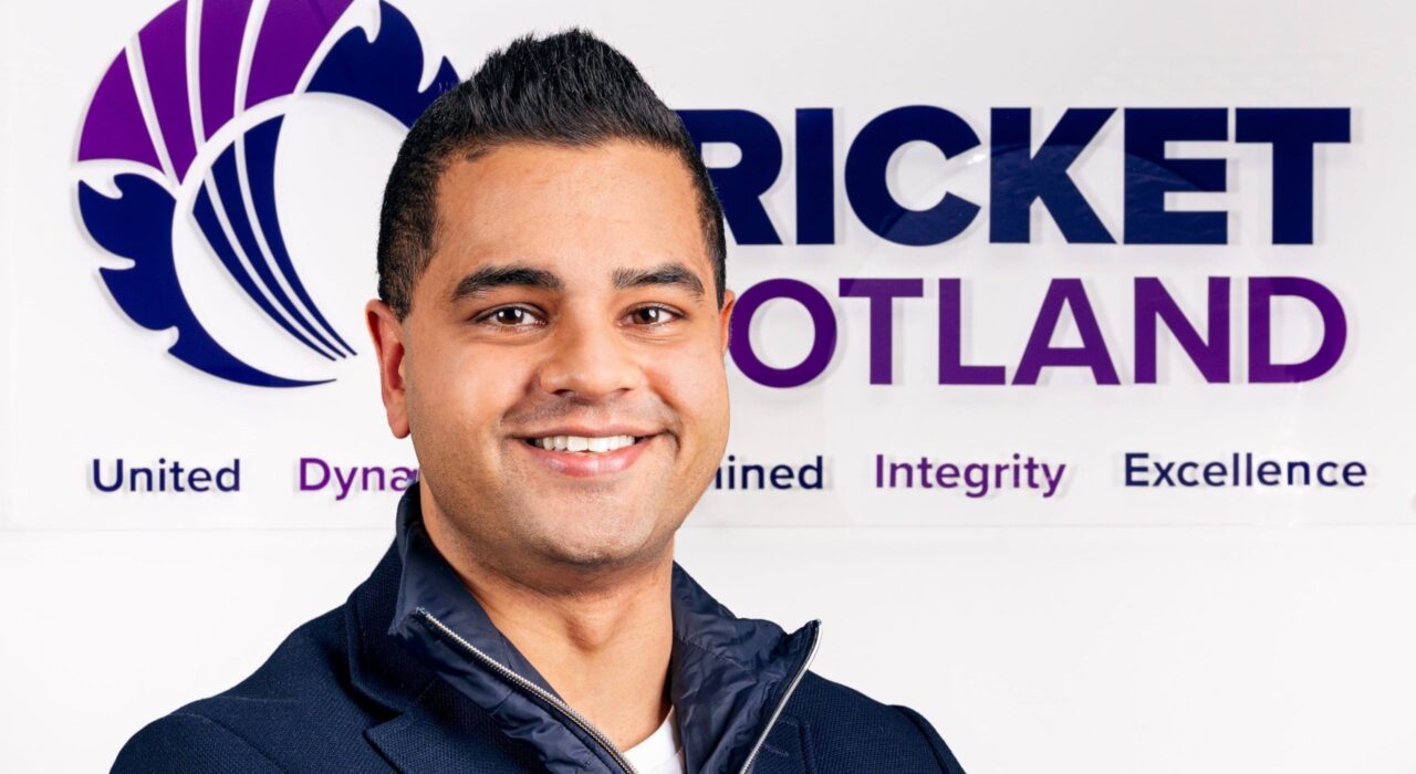 1 A Cricket Scotland announces the resignation of Anjan Luthra as its Chairman -min