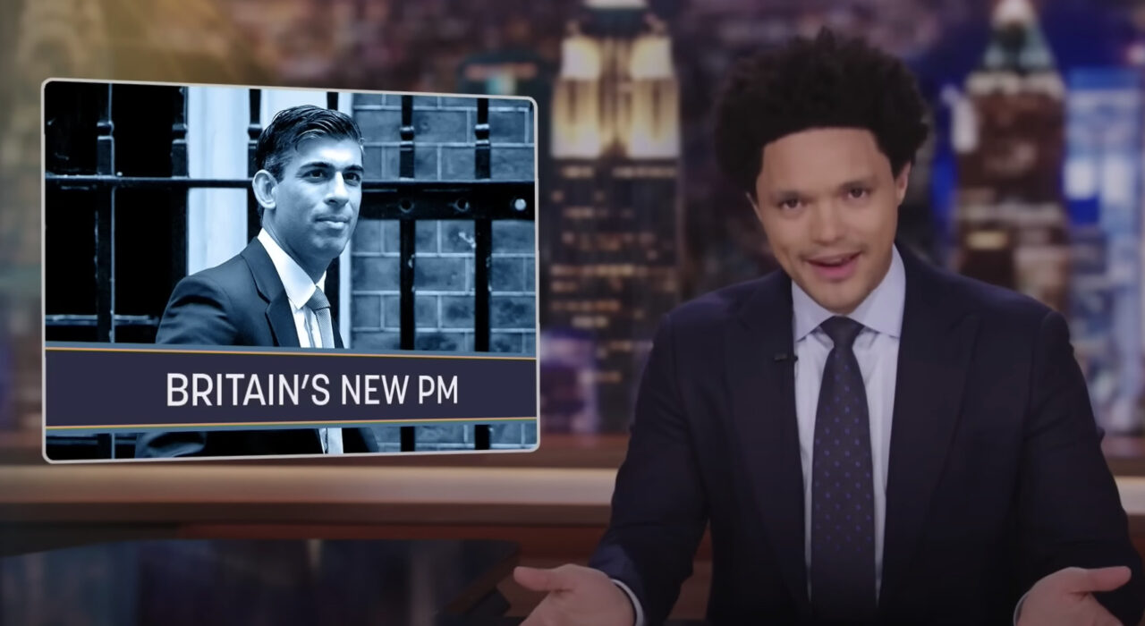 1 A Daily Show host Trevor Noah defends PM Rishi Sunak against racists
