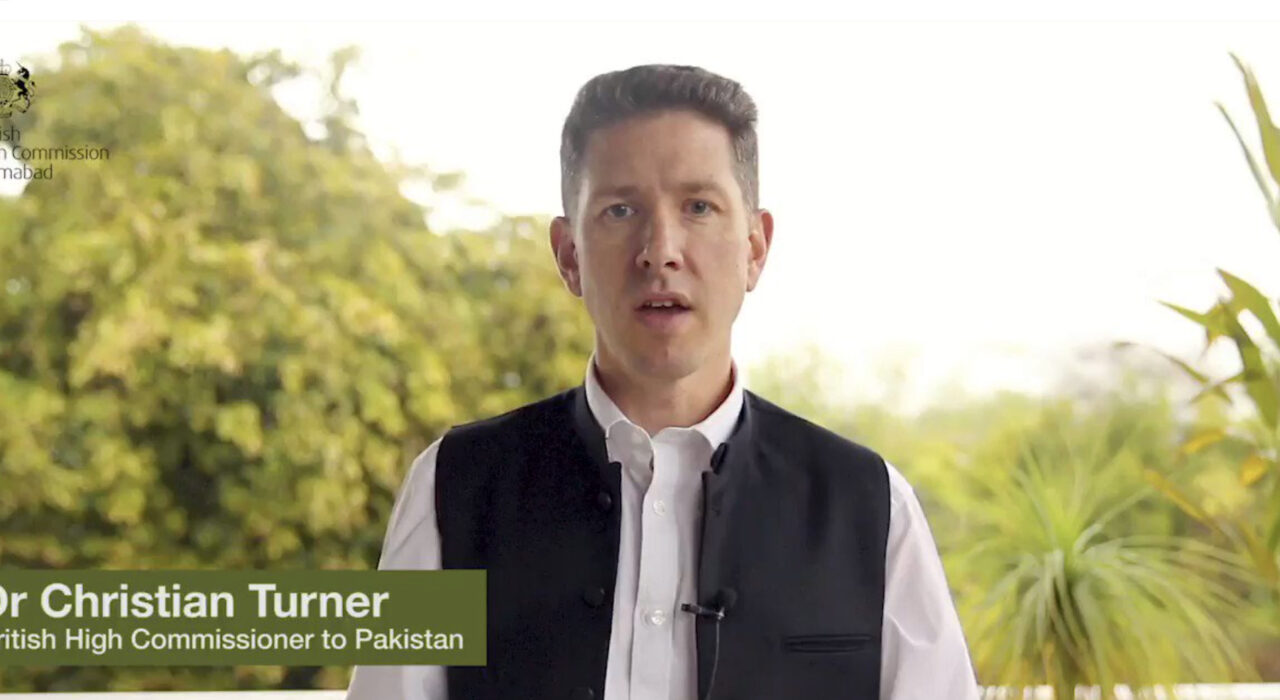 1 A Dr Christian Turner CMG to return to England after serving as the British High Commissioner to Pakistan for three years