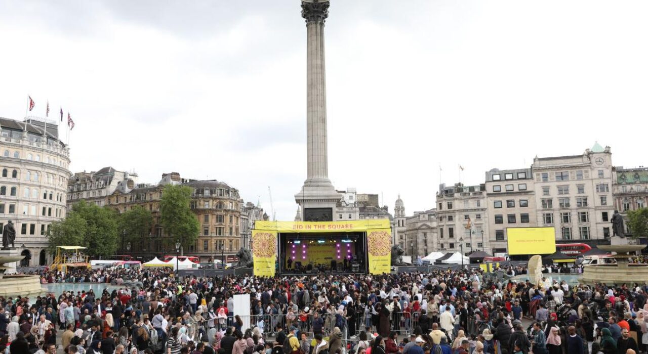1 A Eid in the Square celebrations return to Trafalgar Square