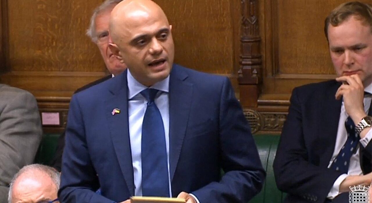 1 A Former Health Secretary Sajid Javid gives a trenchant speech at the House of Commons