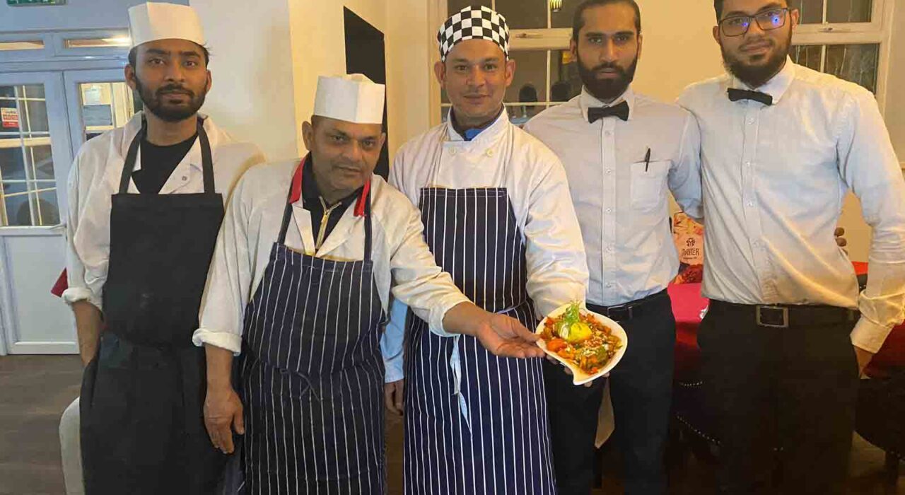 1 A Gandhi Indian Restaurant celebrates King Charles III’s coronation with a special limited edition curry