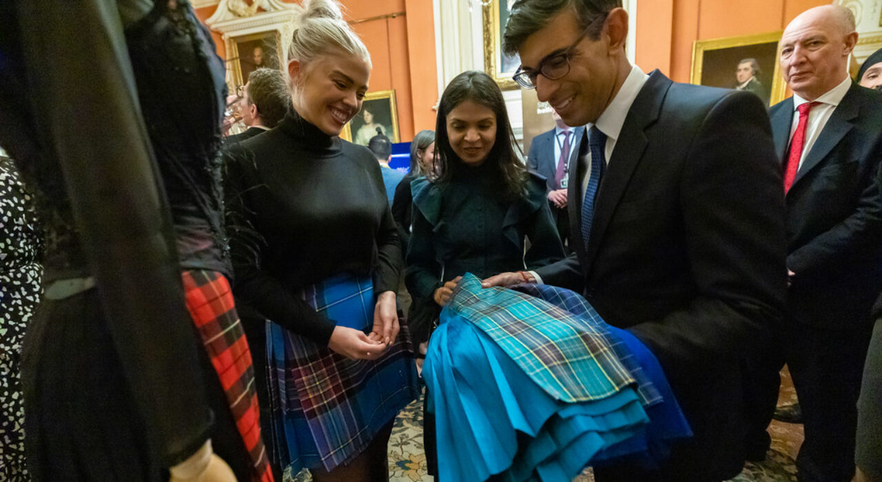 1 A PM Rishi Sunak celebrates Scottish culture by observing Burns Night at Downing Street