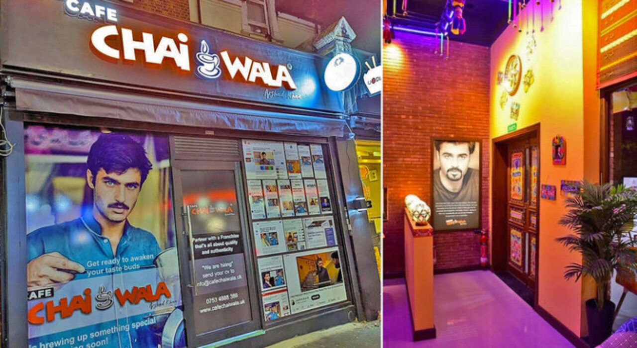 1 A Pakistan’s viral blue-eyed chaiwala opens a café in London