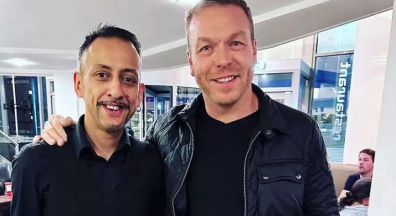 1-A-Respected-athlete-Sir-Chris-Hoy-dines-in-at-a-popular-Indian-restaurant-in-Glasgow-