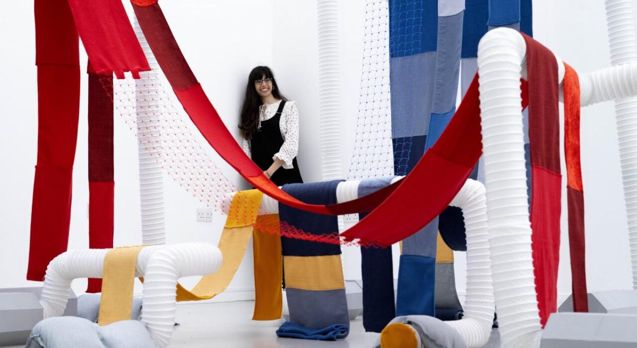 1 A UCLan student creates installation to help her relieve anxiety