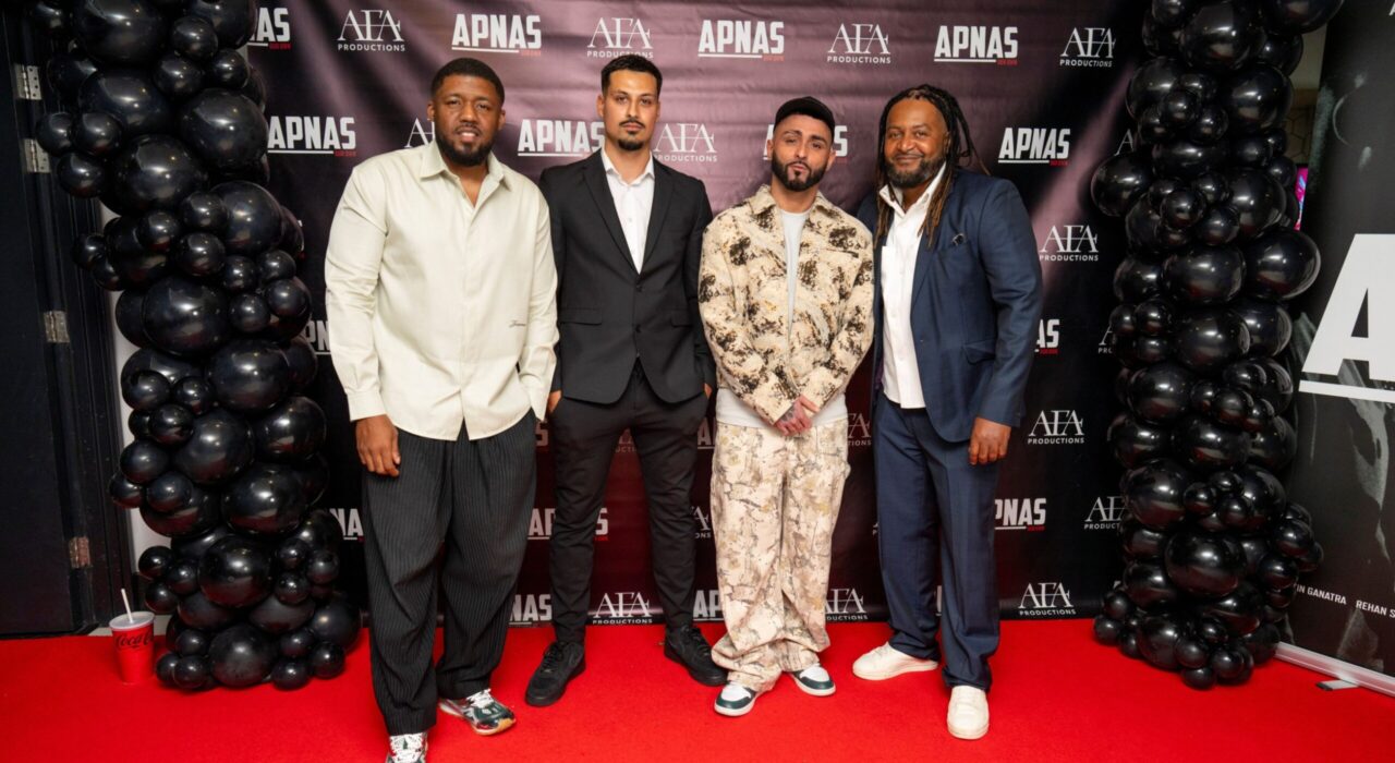 1A. (L to R) - Ashley Chin, James Greaney, Asim Ashraf, Darren R.L. Gordon