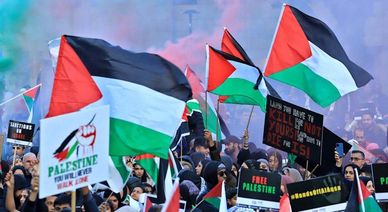 1A. Palestine march