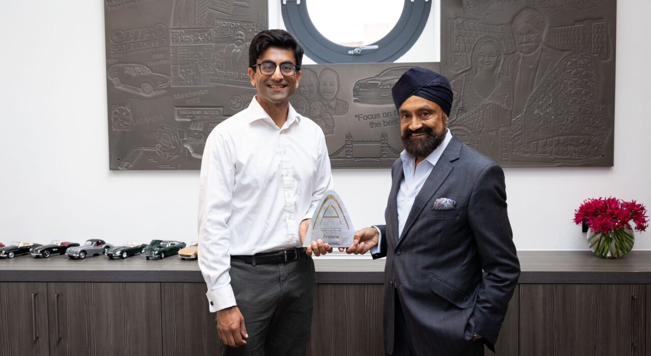 1A. Sukhpal Ahluwalia - Asian Achievers Award