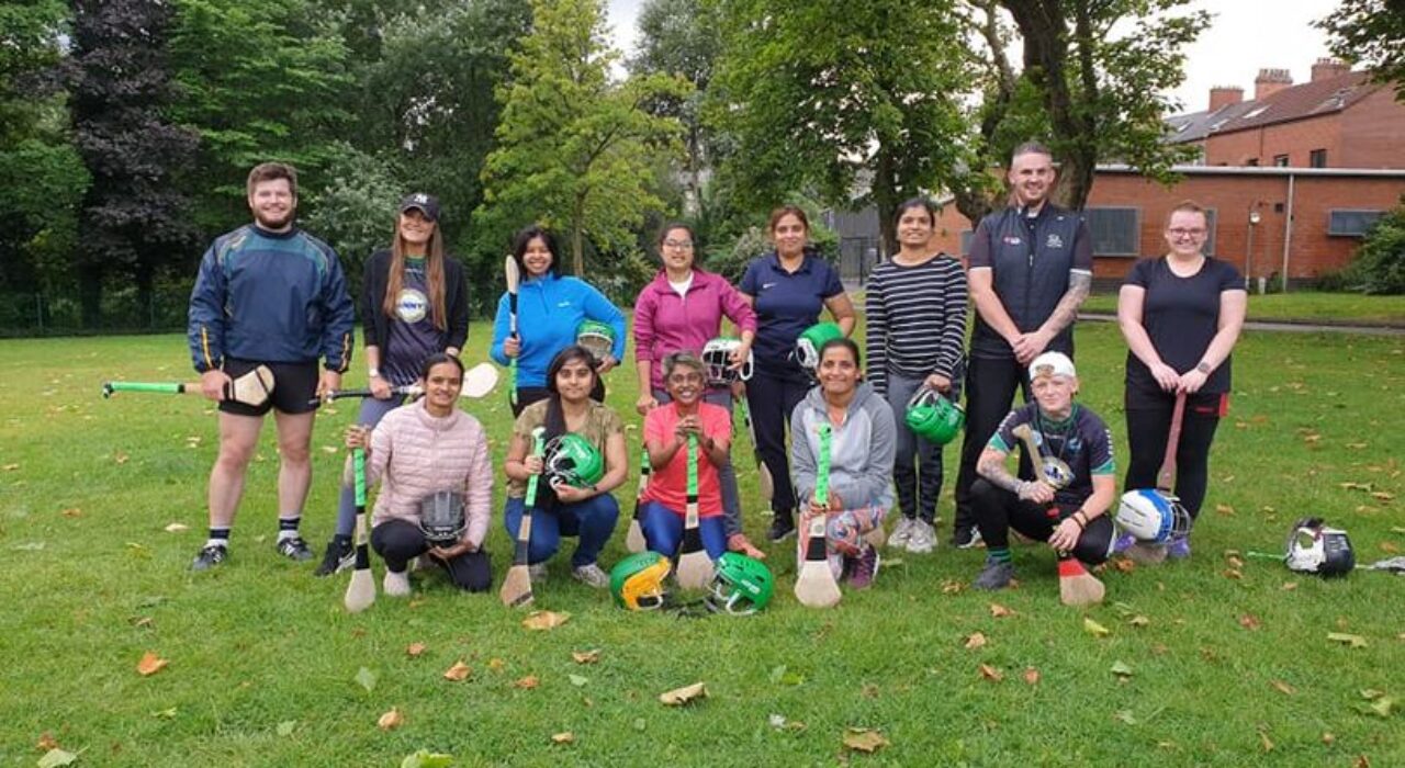 2 A Belfast Asian Women's Academy and GAA Club come together to celebrate South Asian Heritage Month
