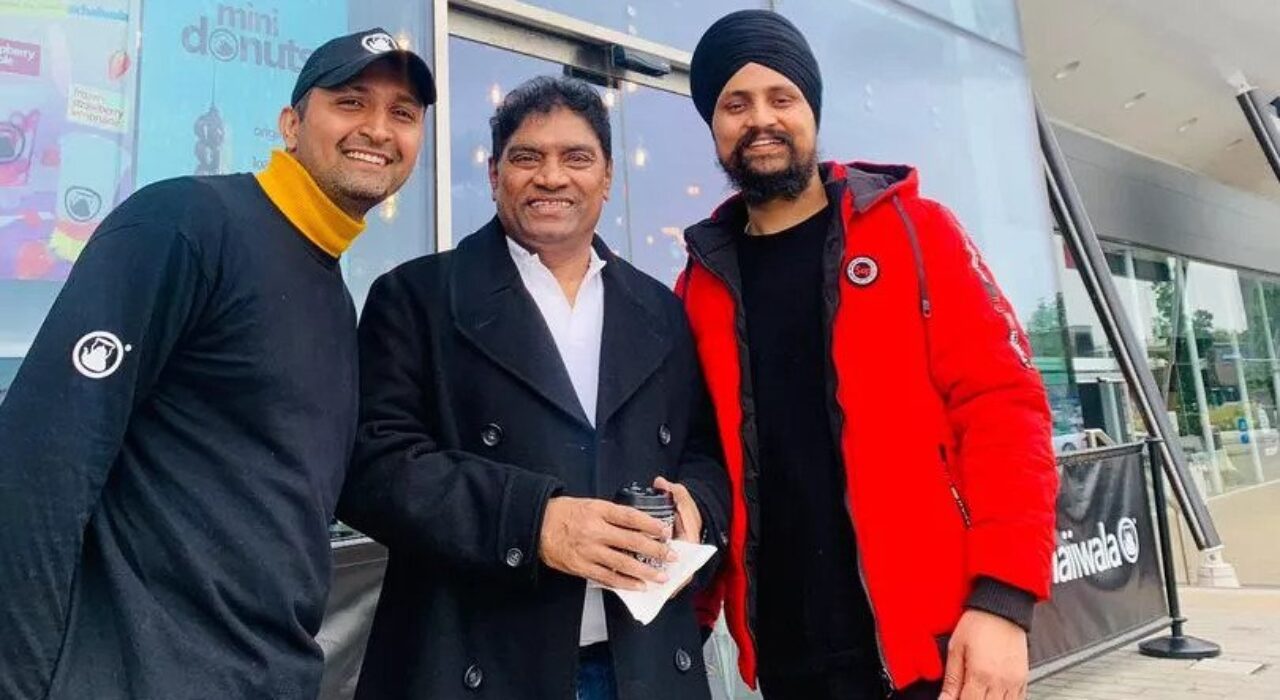 2 A Bollywood icon Johnny Lever spotted enjoying Indian street food in Edinburgh
