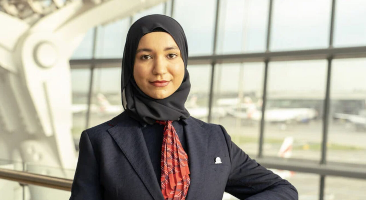 2 A British Airways introduces new uniform for its staff with hijab options