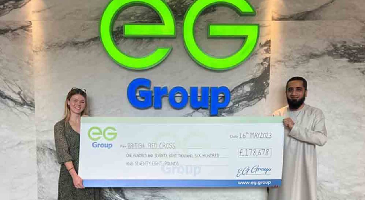2 A EG Group raises £178,000 for the British Red Cross and announces new charity partner