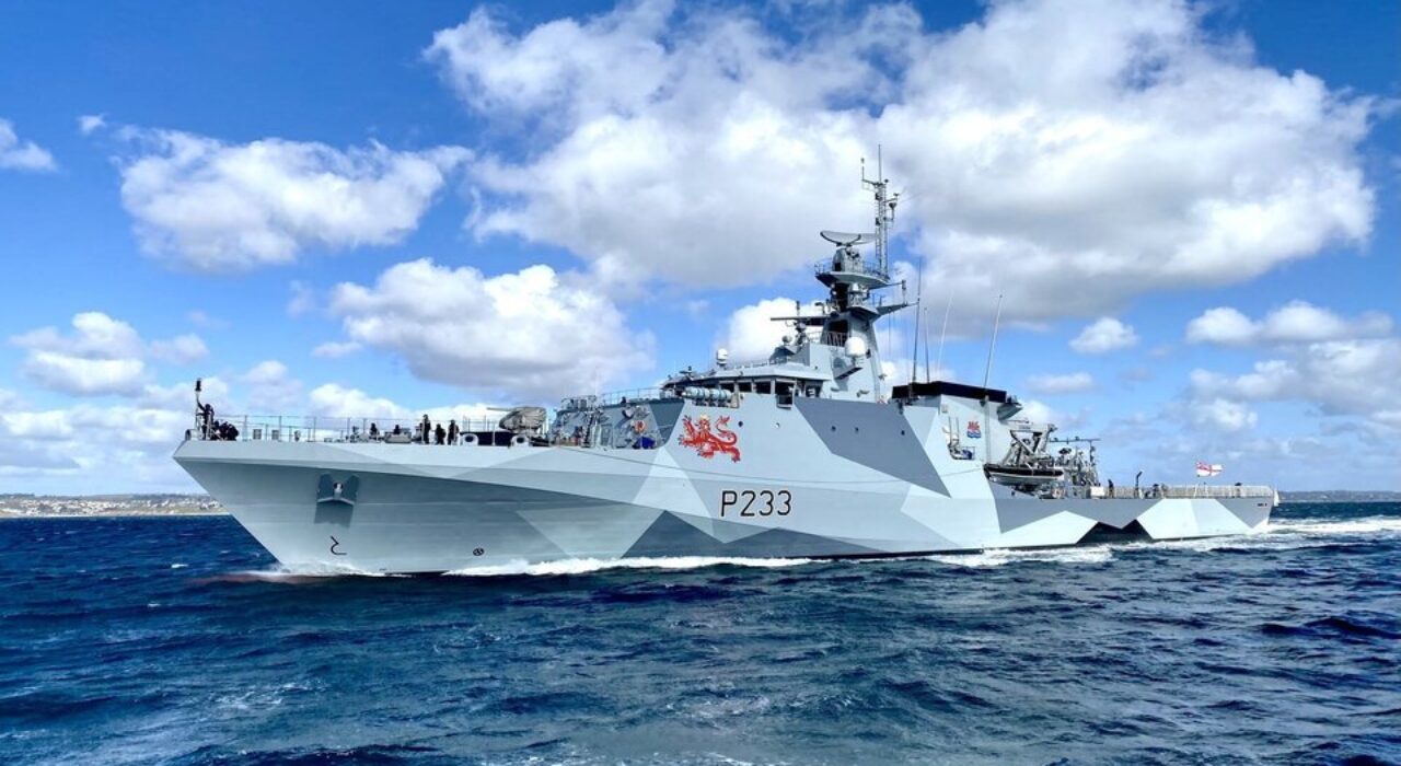 2 A India declared the first port of call for UK ship in the Indian Ocean