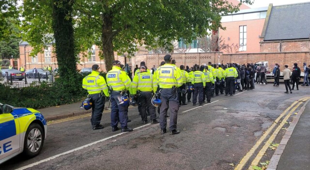 2 A Police make arrests as violence continues after Asia Cup match in Leicester
