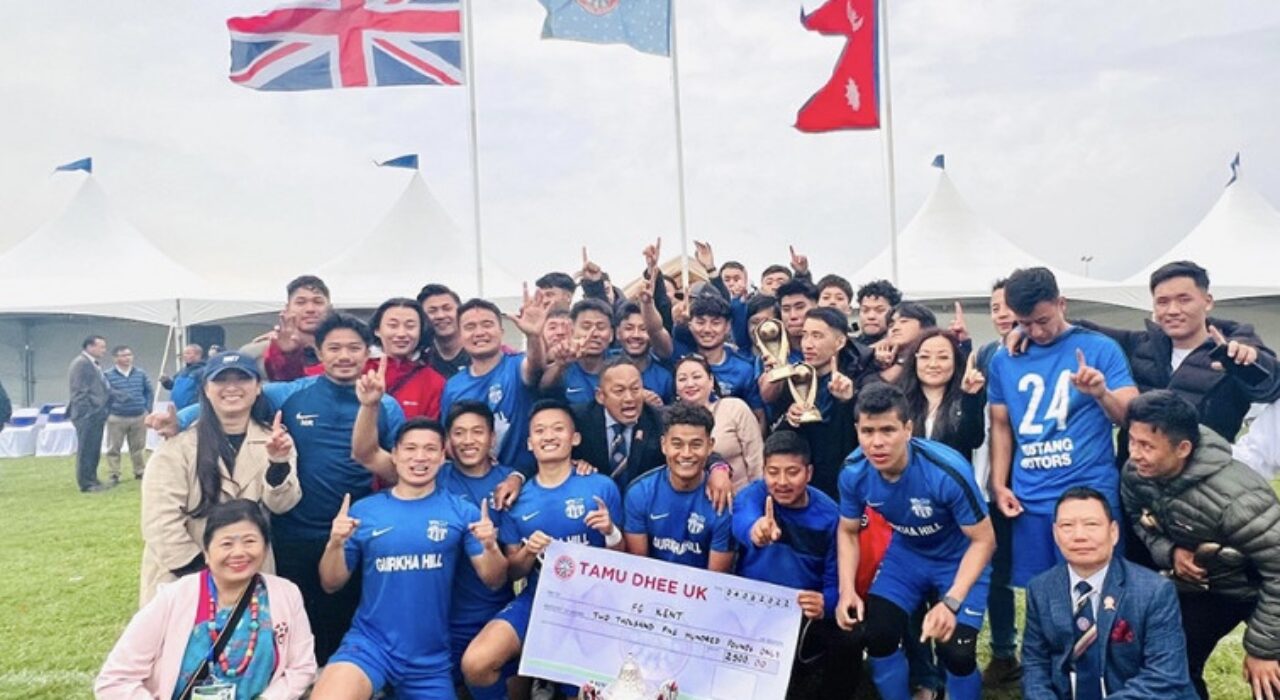 3 A 20th Gurkha Cup 2022 sees the presence of thousands of community members