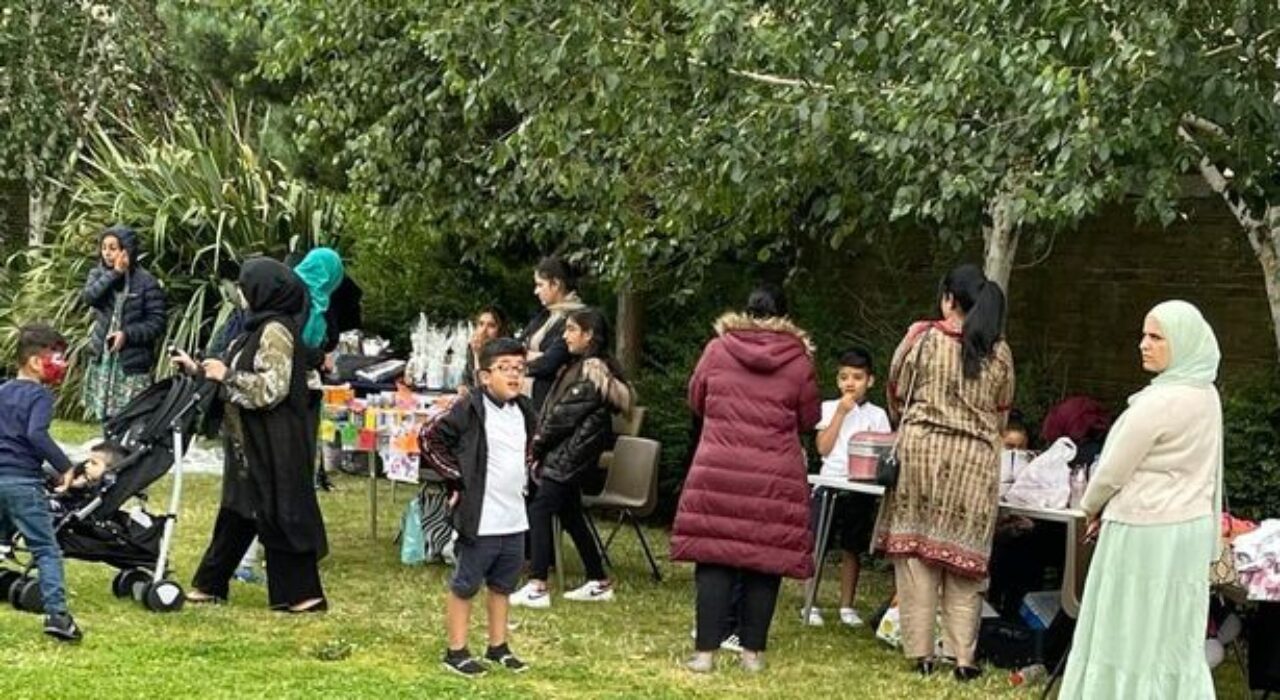 3 A Bradford British Asian community members come together to celebrate South Asian Heritage Month