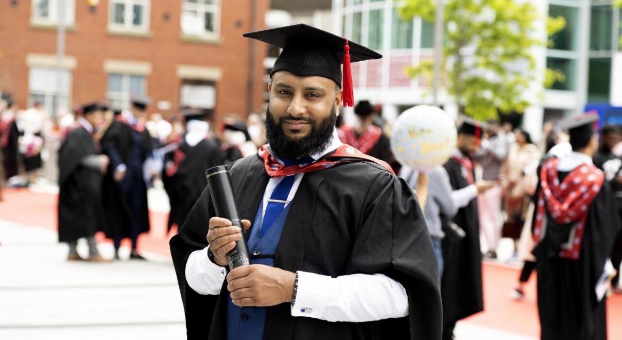 3 A Dad-of-two proves that hard work pays off after graduating with a biology degree