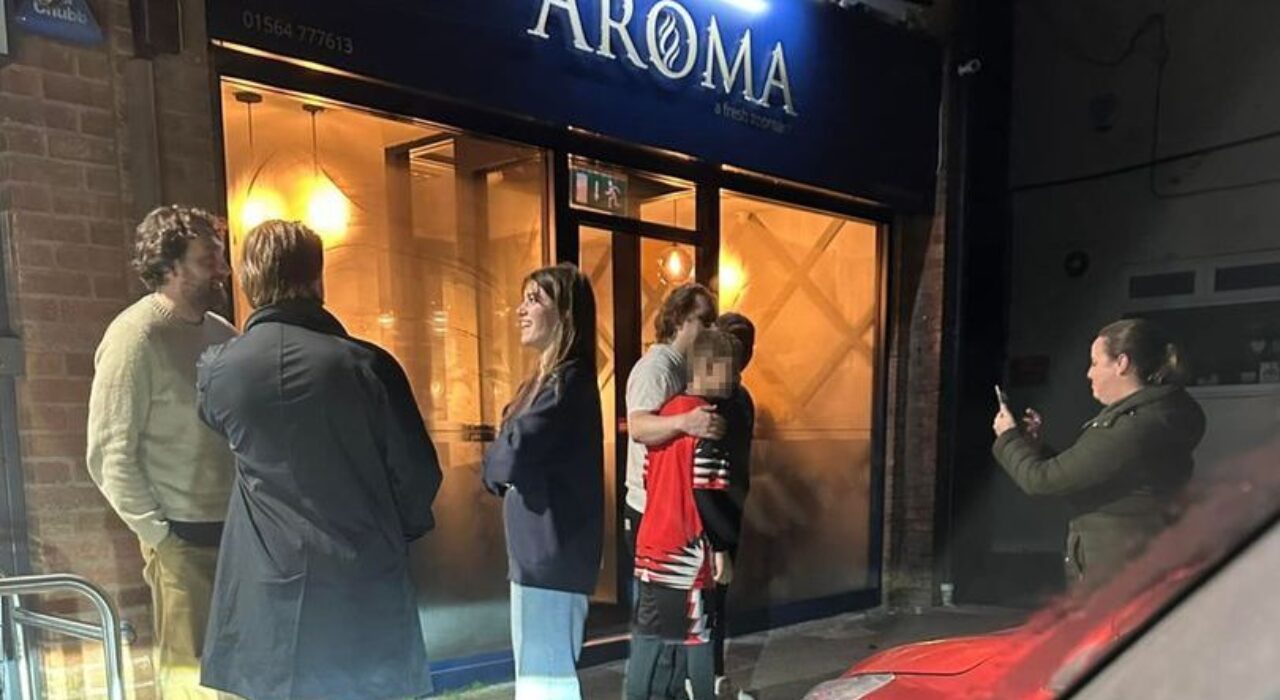 3 A Lewis Capaldi spotted enjoying food at a popular Indian restaurant in Birmingham