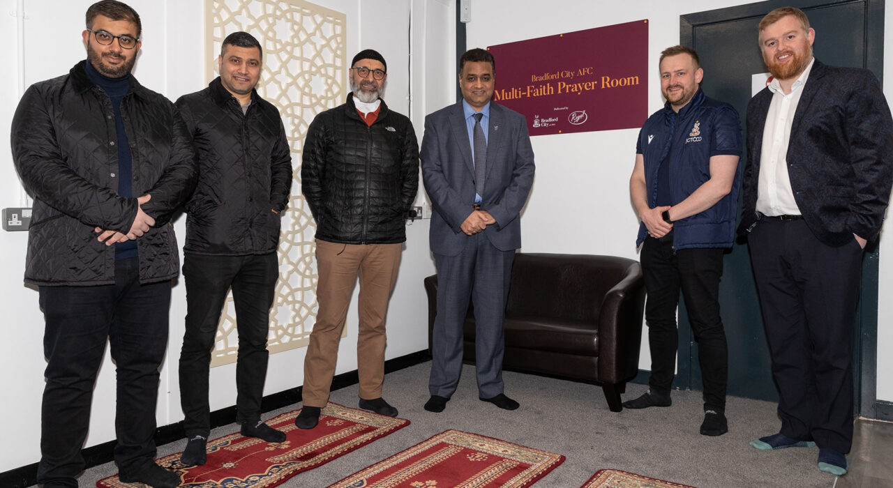 3 A Regal Foods open multi-faith prayer room in partnership with Bradford City AFC