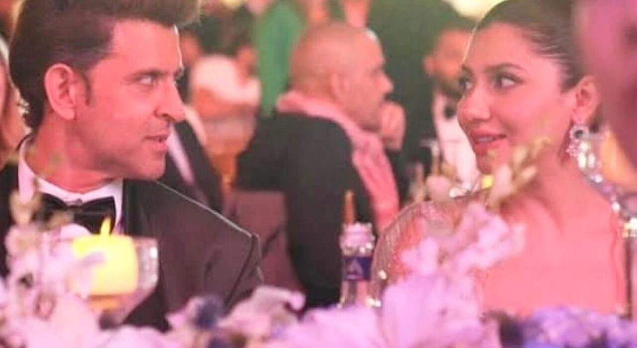 3 A Superstars Hrithik Roshan and Mahira Khan spotted together at the Red Sea International Film Festival