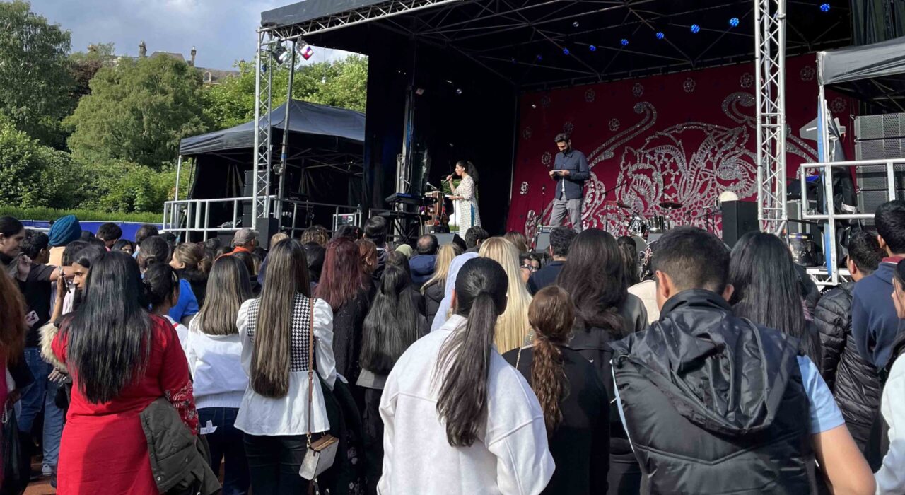 3 A Thousands descend to Kelvingrove Park to attend the Glasgow Mela