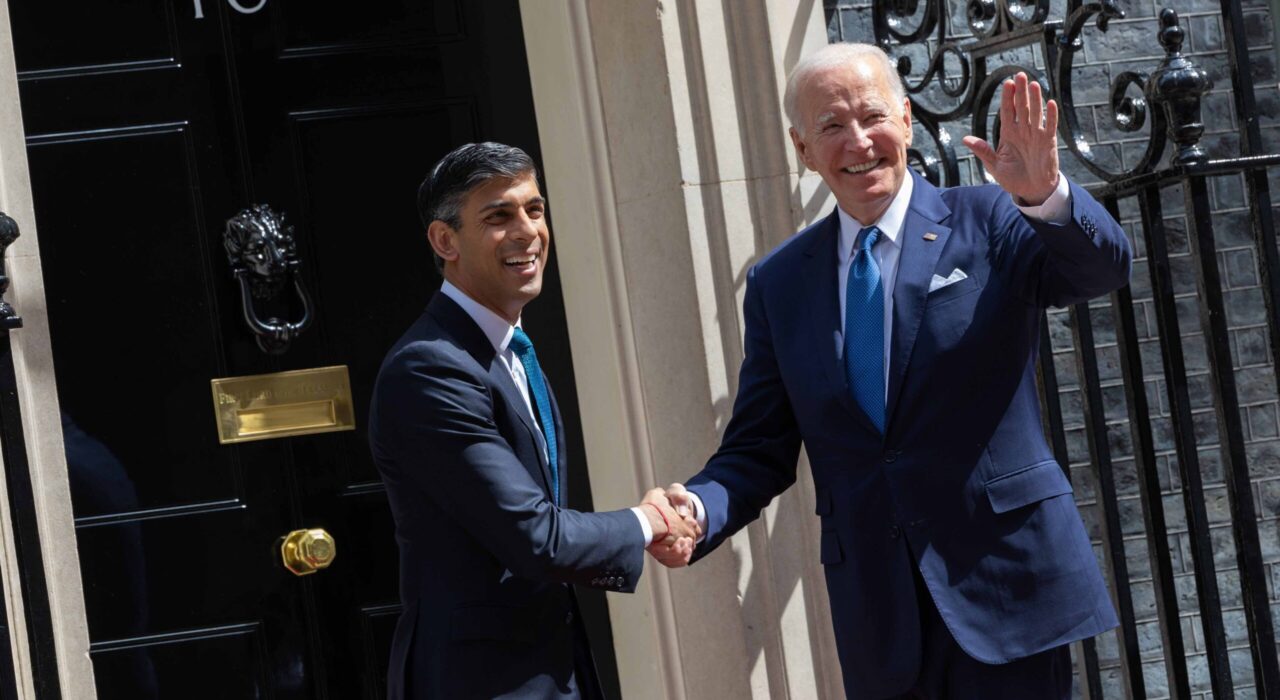 3 A US President Joe Biden meets PM Rishi Sunak ahead of the NATO Summit